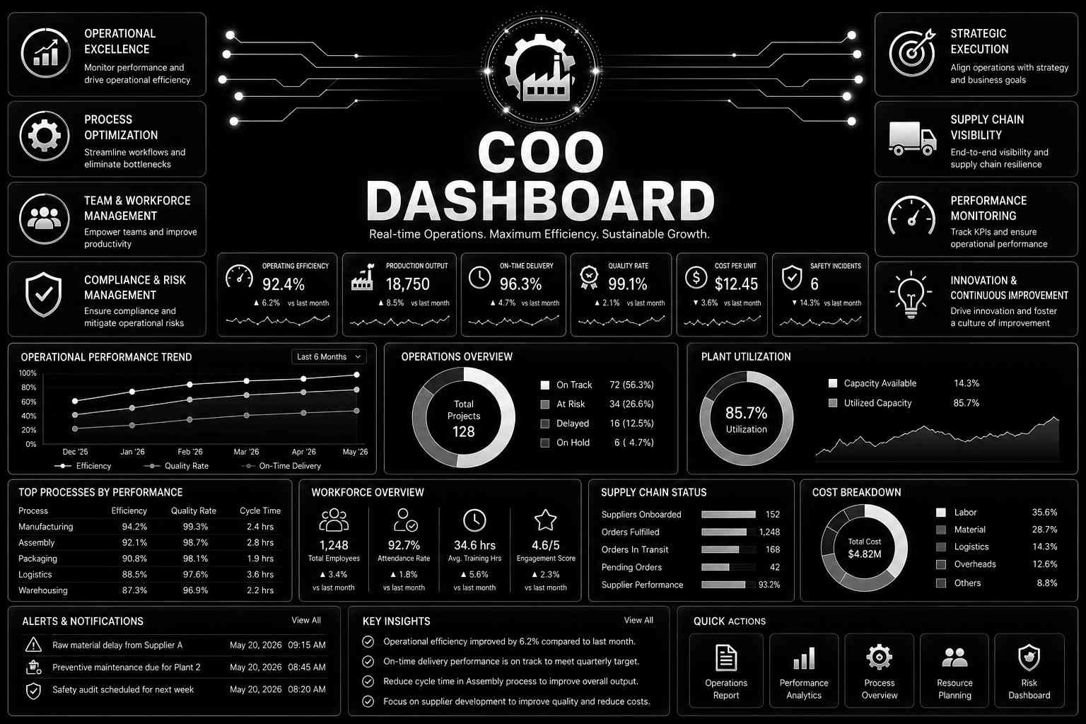 COO Dashboard