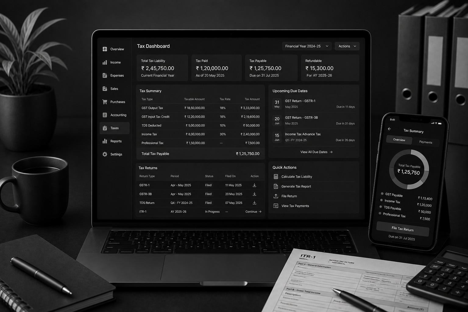 Tax Calculation and Filing