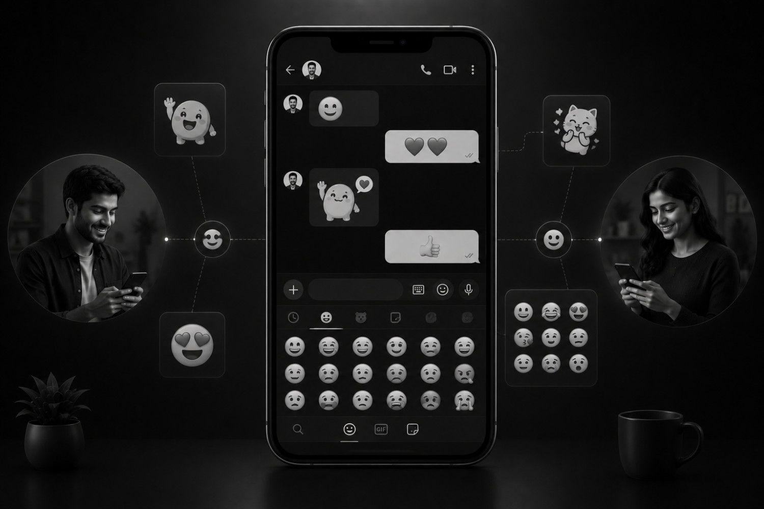 Emojis and Stickers