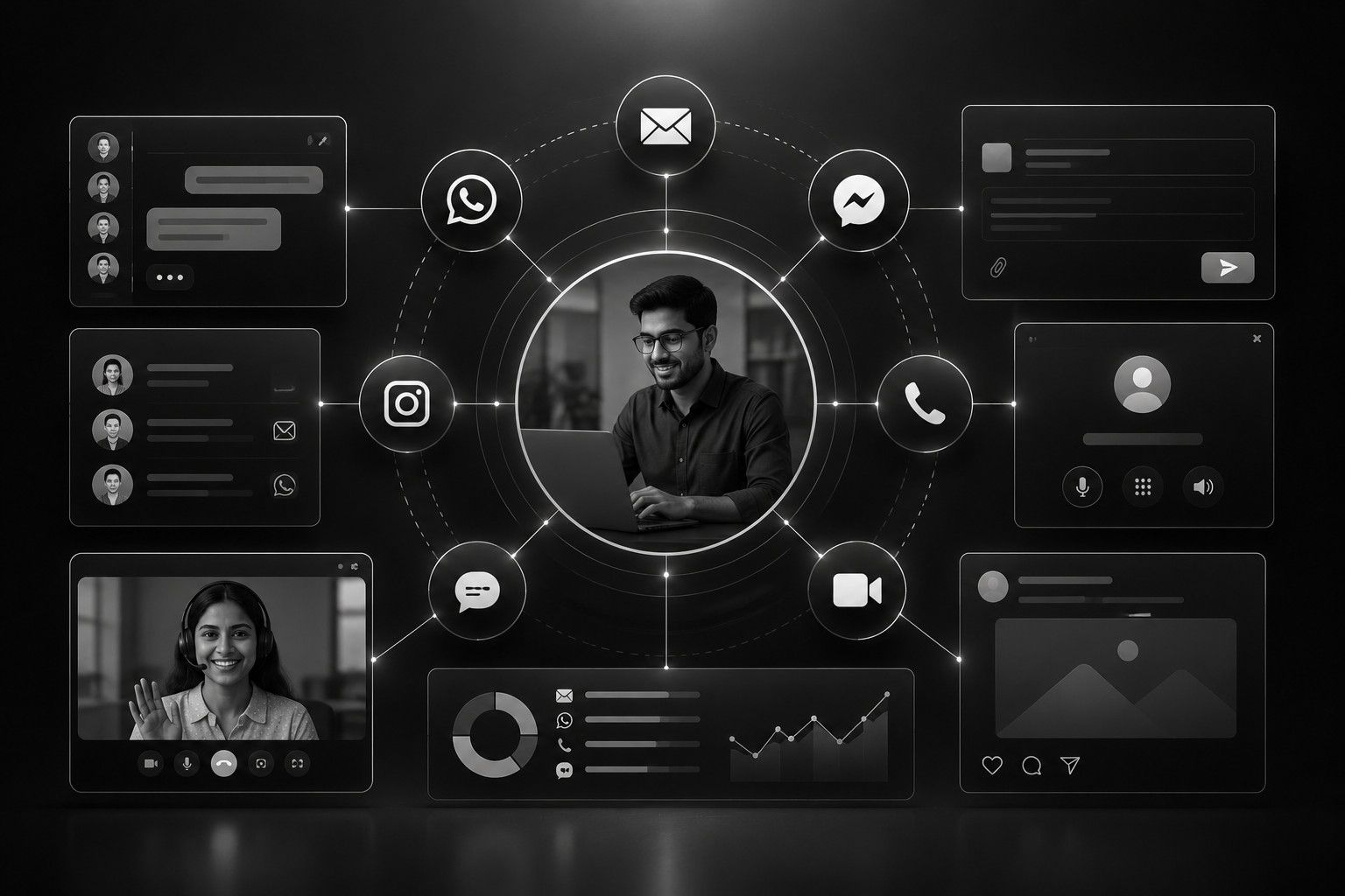 Multi-Channel Communication Support