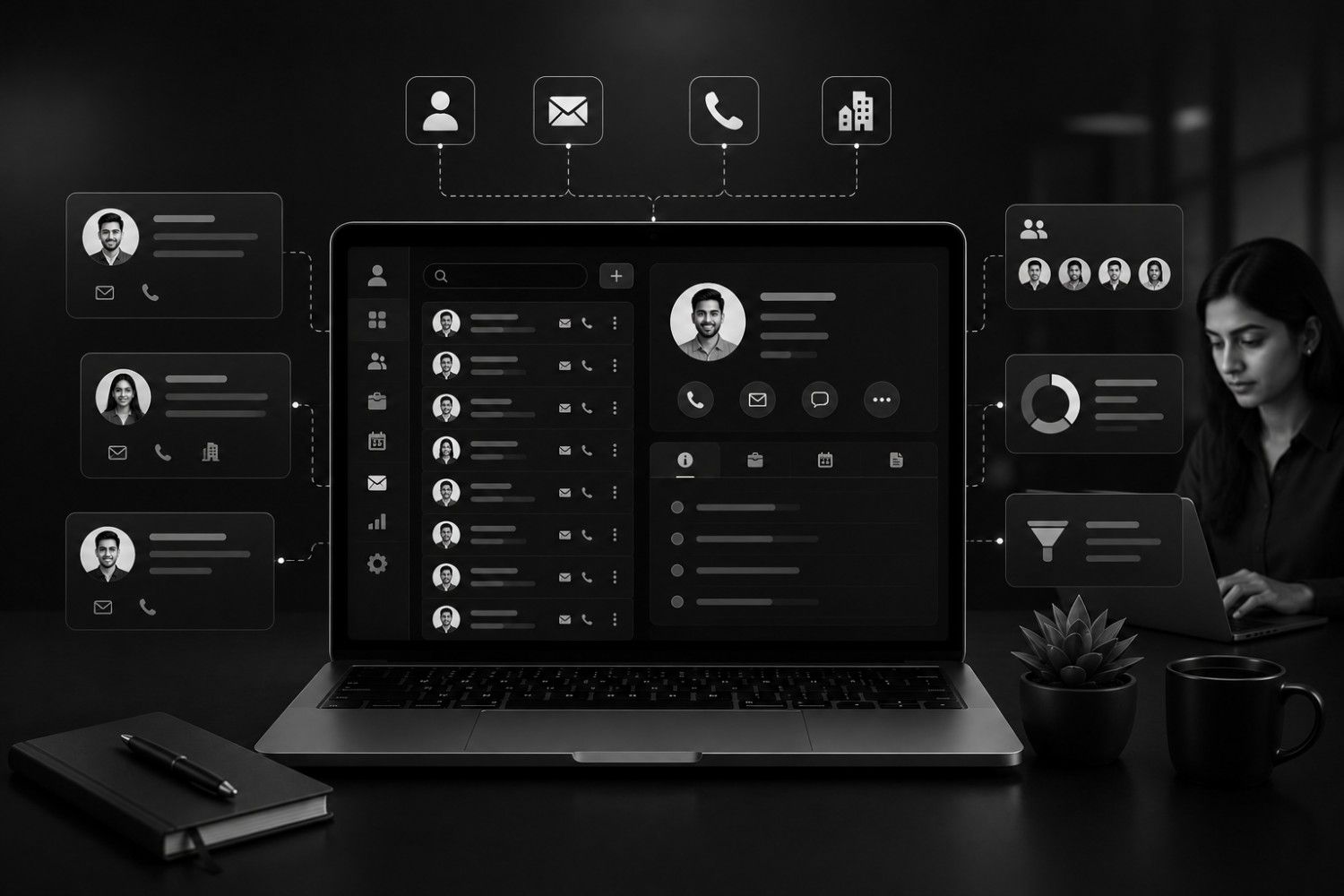 Customer account management