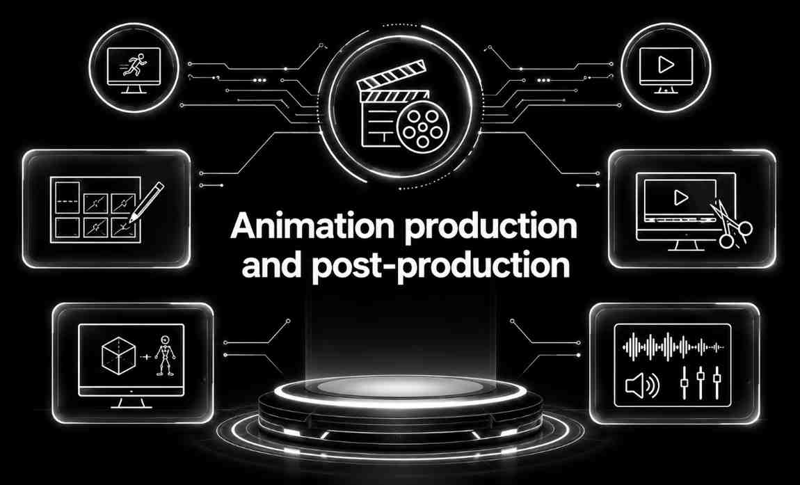 Animation production and post-production