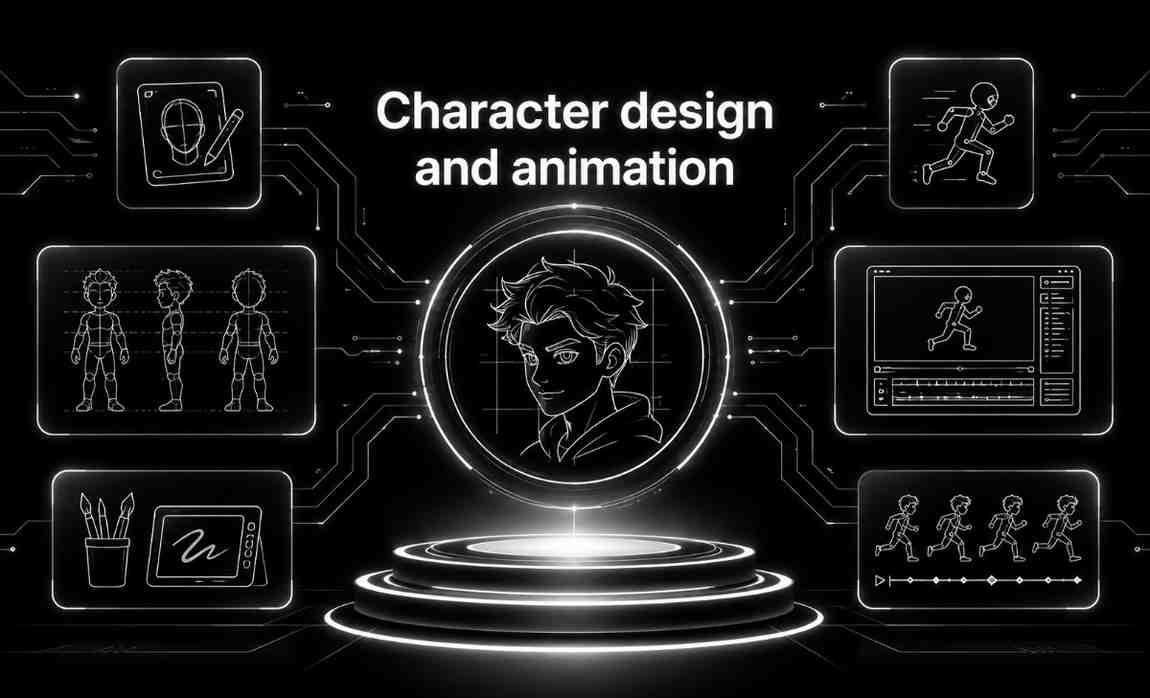 Character design and animation