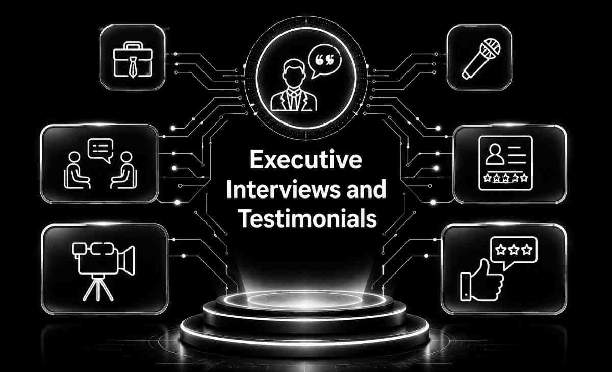 Executive Interviews and Testimonials