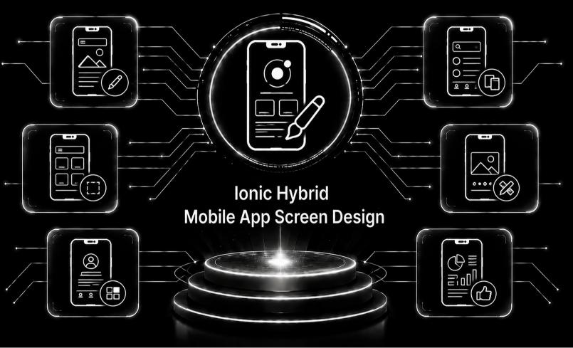 Ionic Hybrid Mobile App Screen Design