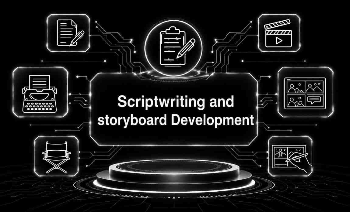 Scriptwriting and storyboard Development