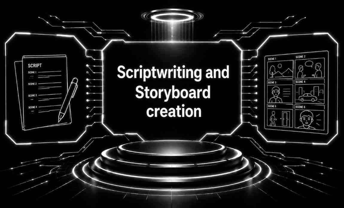 Scriptwriting and Storyboard creation